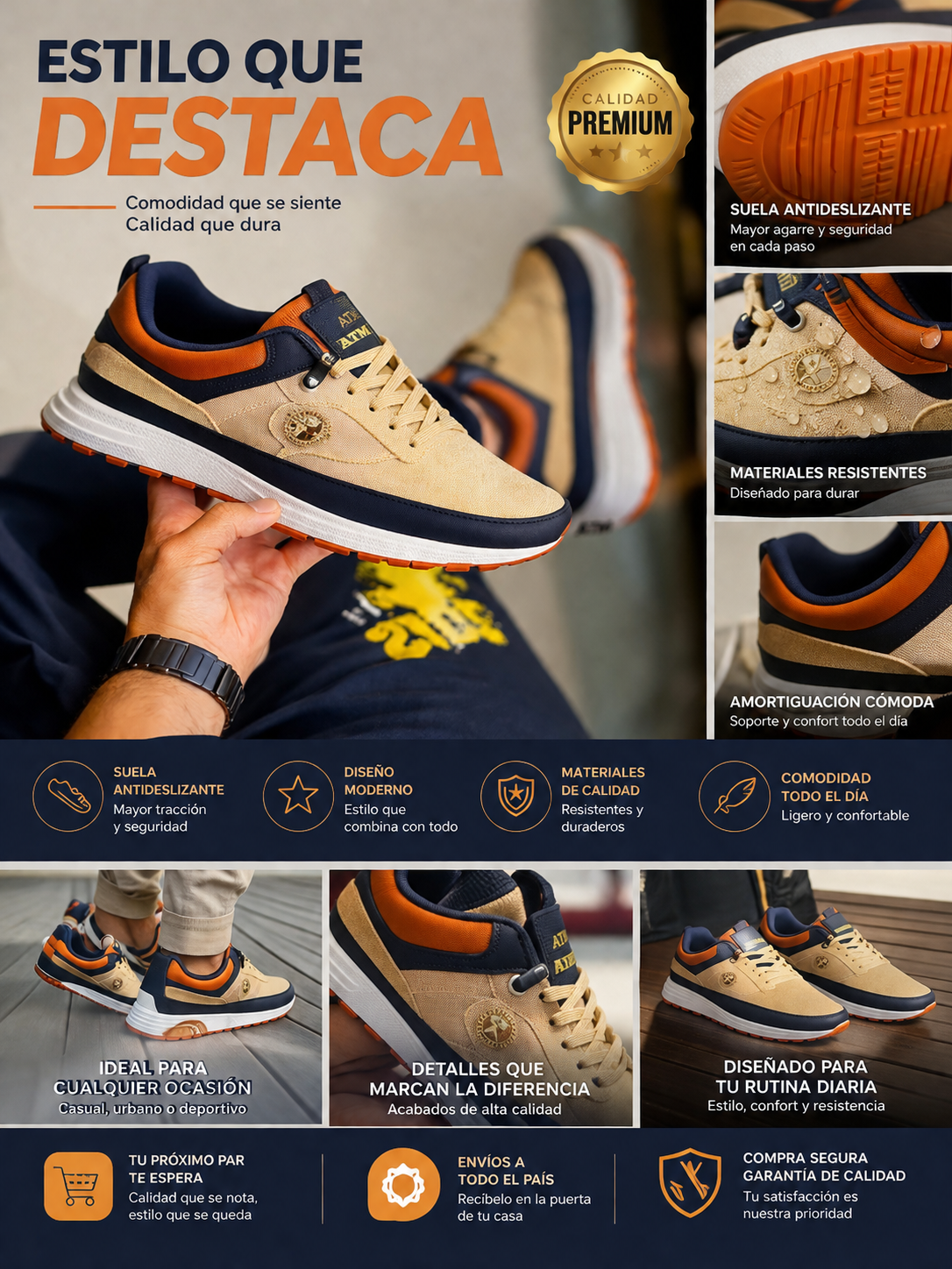 🔥 PROMO - Zapatos Brahma🎁  Ultimas Unidades Con 70% OFF Solo Hoy
